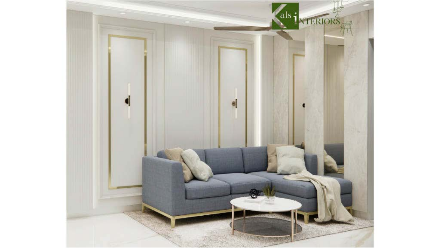 Modern Contemporary 2BHK interior project