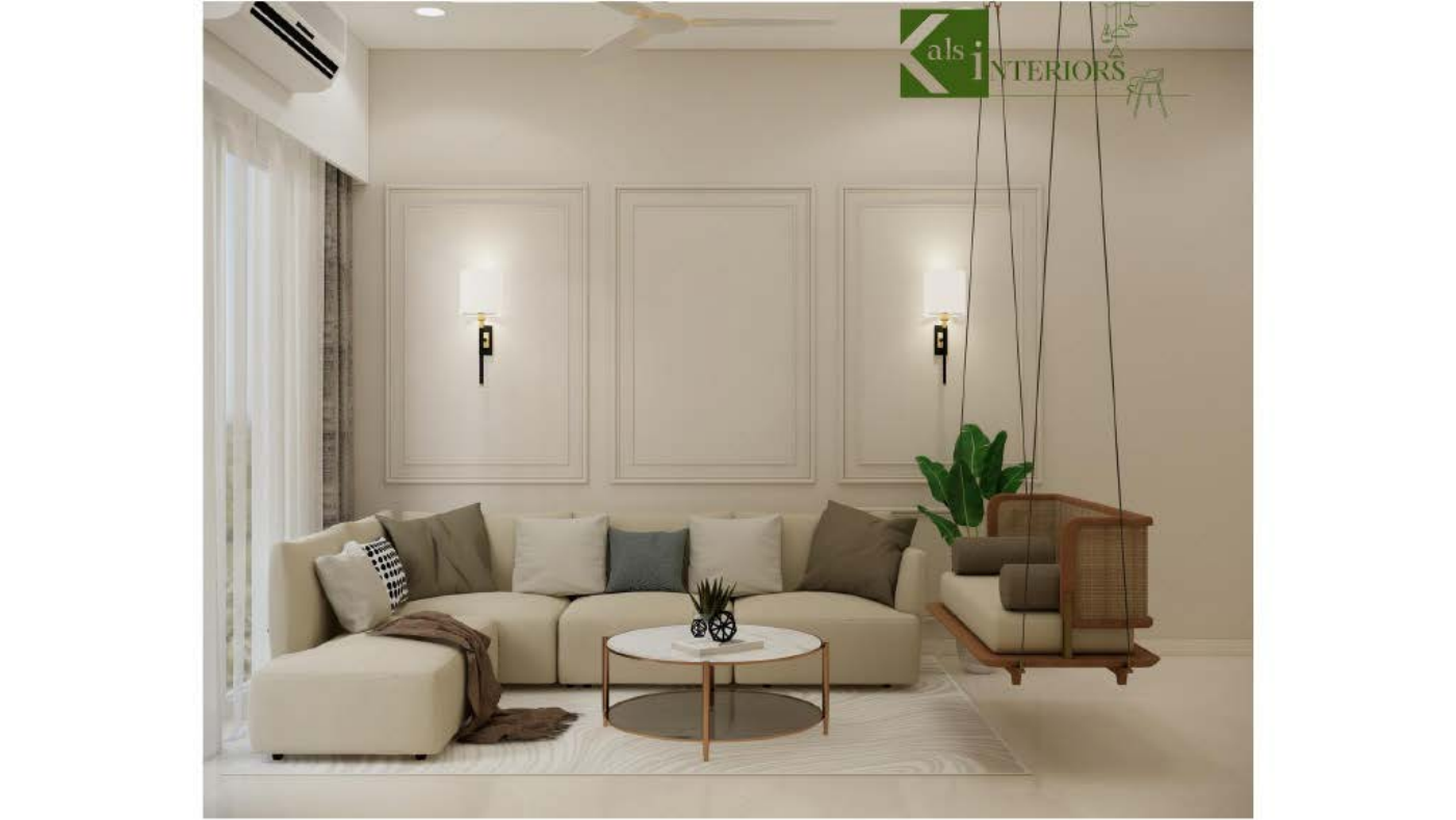 Urban Cozy 2BHK interior project