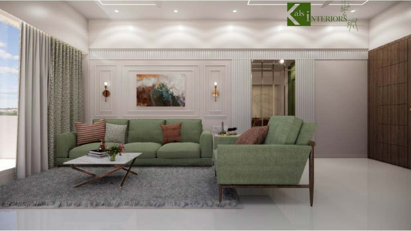 Luxe Warm 3BHK interior project